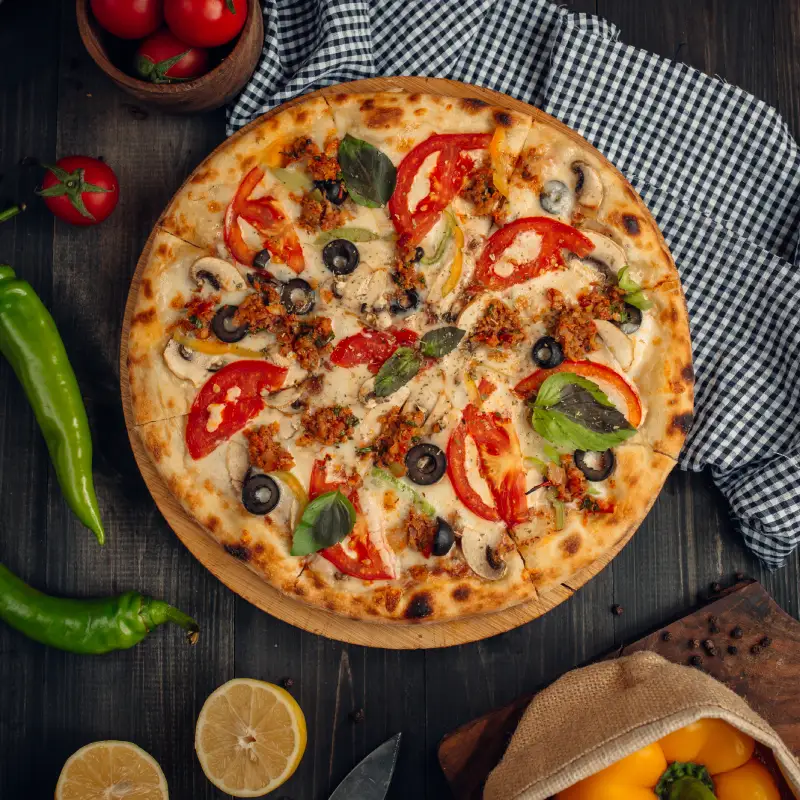 Vegetable Pizza